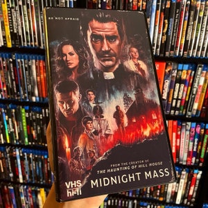 Midnight Mass (2021) Custom VHS Display Case (NO TAPE)