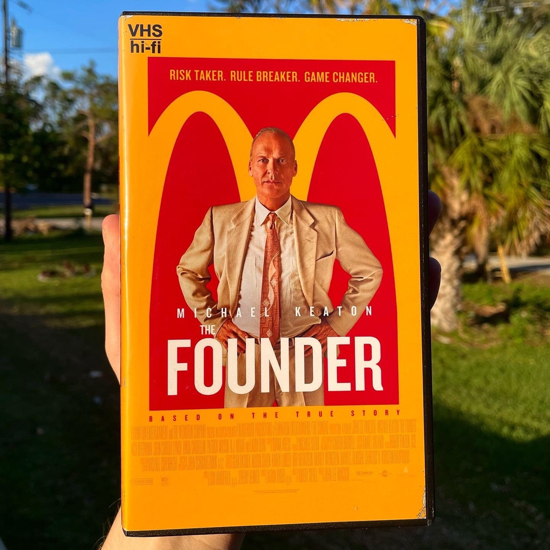 The Founder 2016 Custom VHS Display Case NO TAPE Etsy