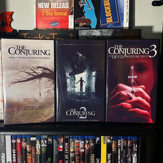 The Conjuring Trilogy Custom VHS Display Cases NO TAPES - Etsy