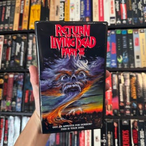 The Return Of The Living Dead Part 2 (1988) Custom VHS Display/Replacement Case (NO TAPE)
