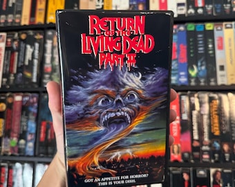 Die Rückkehr Der lebenden Toten Teil 2 (1988) Benutzerdefinierte VHS Display / Ersatz Fall (KEIN BAND)