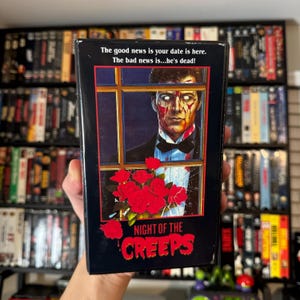 Night Of The Creeps (1986) VHS Display/Replacement Case (NO TAPE)