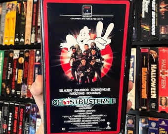 Ghostbusters 2 (1989) Custom VHS Display/Ersatz Hülle (KEIN TAPE!)
