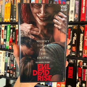 Evil Dead Rise (2023) Custom VHS Display Case (NO TAPE)