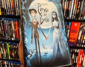 Corpse Bride (2005) Custom VHS Display Case (NO TAPE)