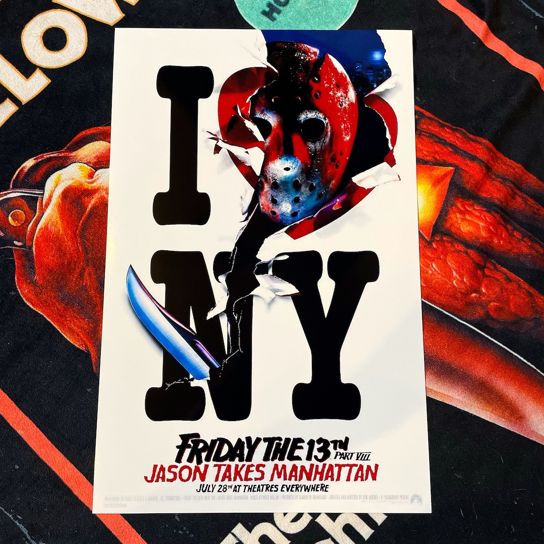 Friday the 13th Part 8 Jason Takes Manhattan (1989) (I Heart NY