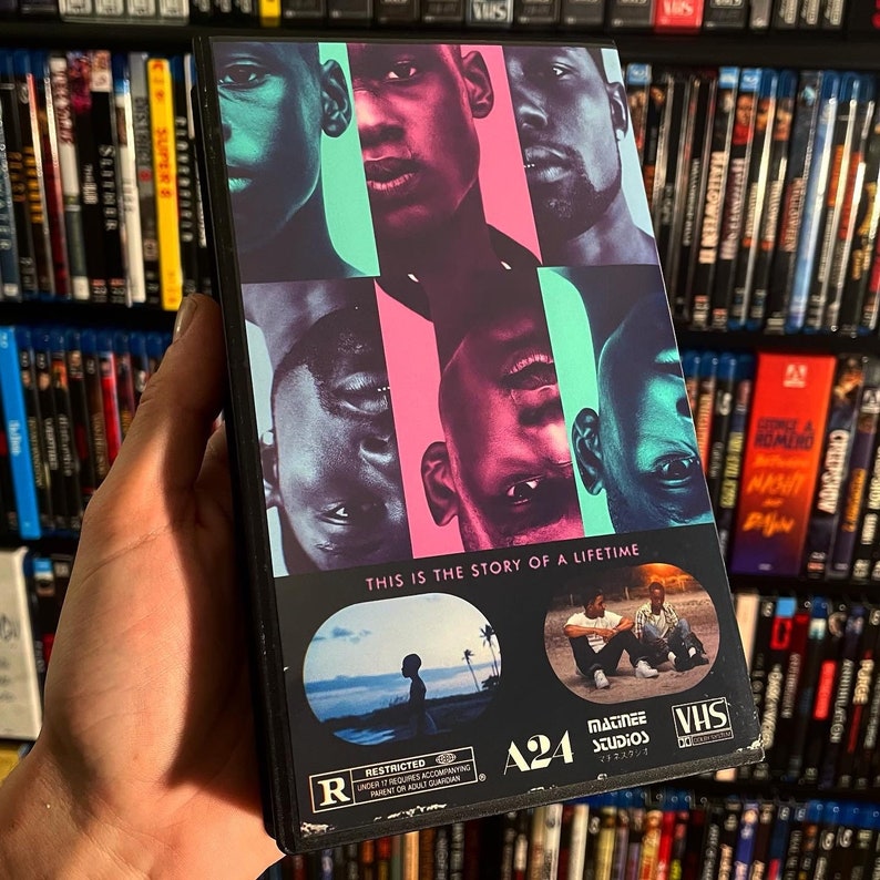 Moonlight 2016 Custom VHS Display Case NO TAPE Etsy