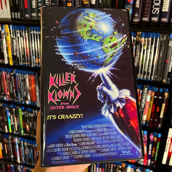 Killer Klowns From Outer Space 1988 Custom VHS Display Case - Etsy