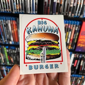 Adesivo in vinile grande Kahuna Burger