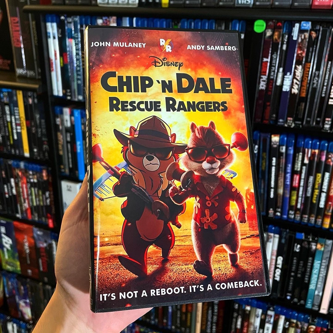 Chip N Dale Rescue Rangers 2022 Custom VHS Display Case NO Etsy Chip N Dale Rescue Rangers 2022 Custom VHS Display Case NO Etsy