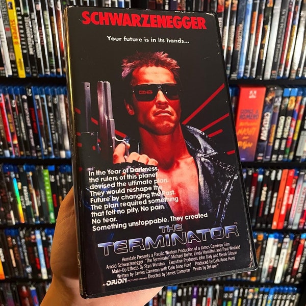 The Terminator (1984) Custom VHS Display Case (NO TAPE)