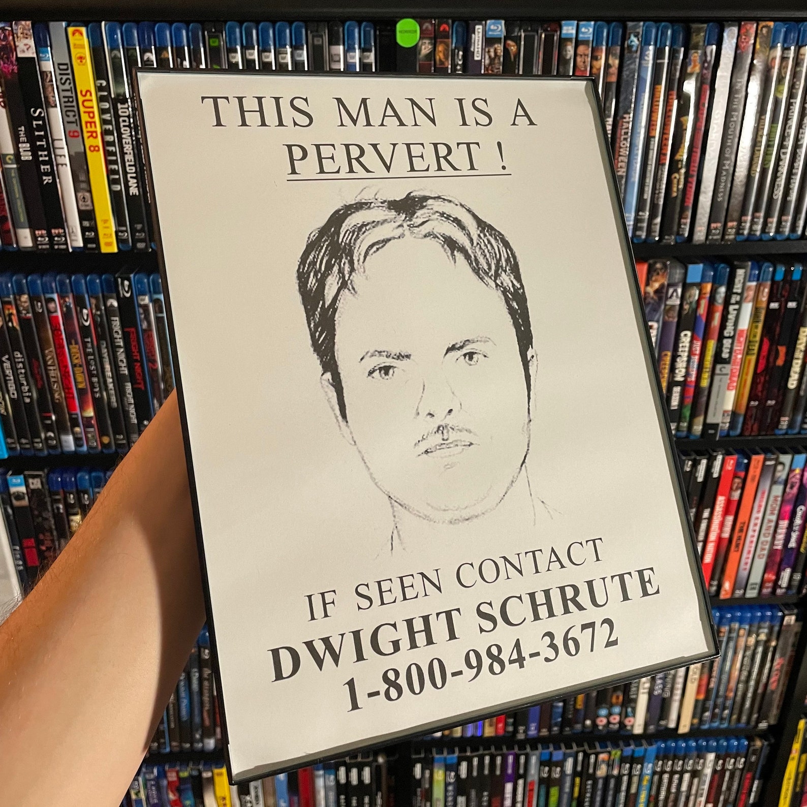 This Man is A Pervert Dwight the Office Art Print FRAME NOT INCLUDED - Etsy