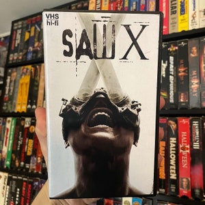 Saw X (2023) Custom VHS Display Case (No Tape)