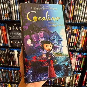 Coraline (2009) Custom VHS Display Case (NO TAPE)