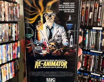 Reanimator (1985) Benutzerdefinierte VHS Display / Ersatz Fall (KEIN BAND)