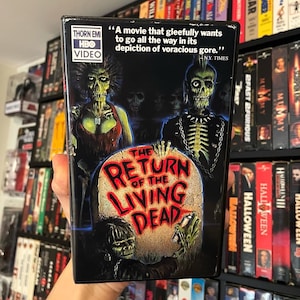 The Return Of The Living Dead (1985) Custom VHS Display/Replacement Case (NO TAPE)