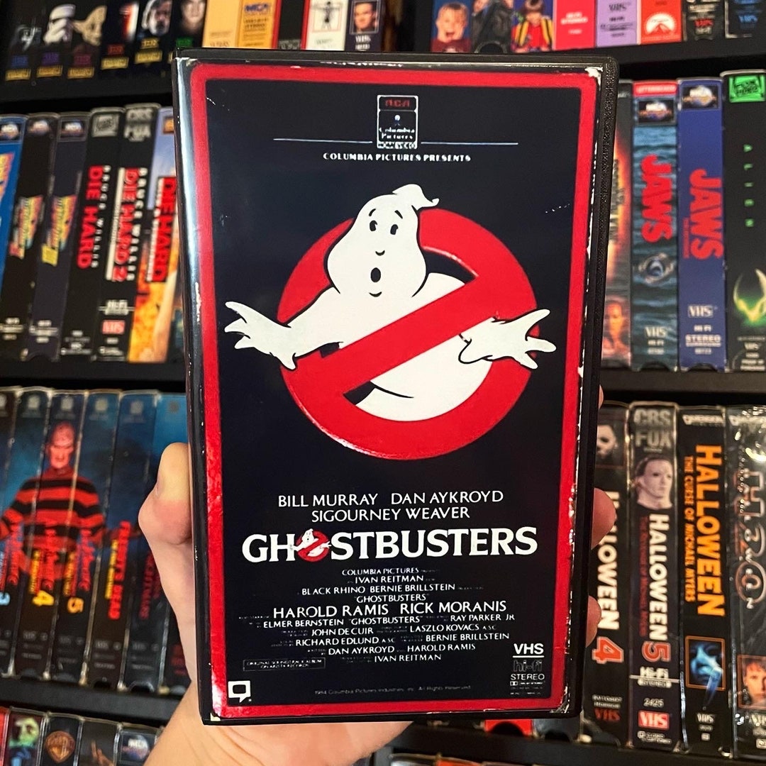 Ghostbusters (1984) Custom VHS Display/replacement Case (NO