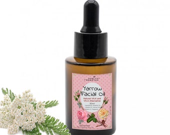 Aphrodite Yarrow Facial Oil. Natural Vitamin K and Vitamin A Alternative.