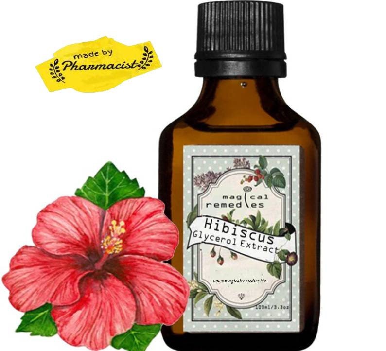 Hibiskus Glycerin Extrakt. Konditionierend & Pflegend. Verbesserung der Hautelastizität. Bild 1