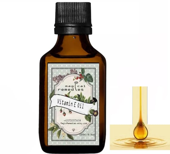 Vitamin E Oil 100% Pure. Natural. Vegan.