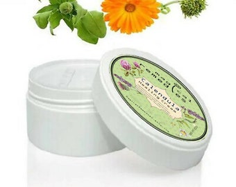 Crème aux herbes au calendula.