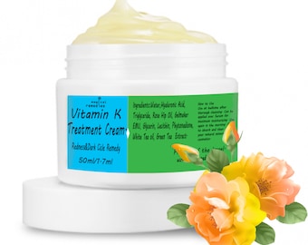 Crema facial fortalecedora capilar con vitamina K para el enrojecimiento, rosácea con vitamina K