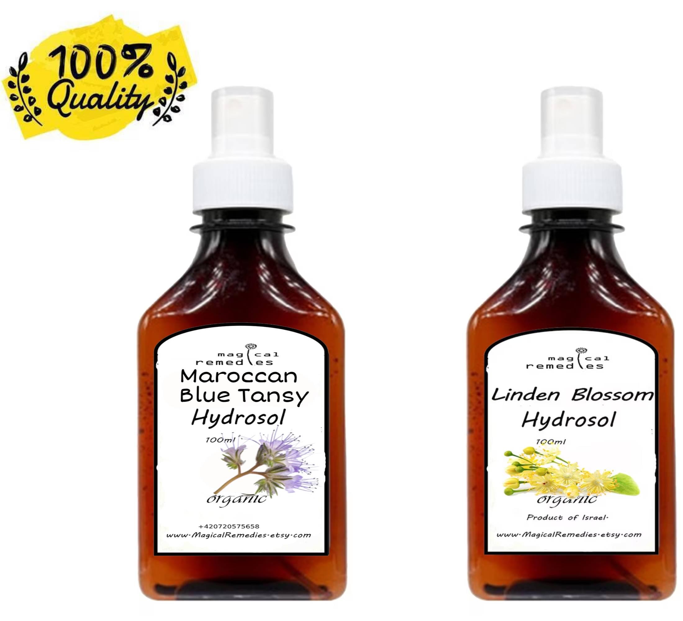 100% Reines Bio Rosenwasser Hydrosol - Beruhigendes Gesichtswasser & Aromatherapie Für Alle Hauttypen - 250 Ml