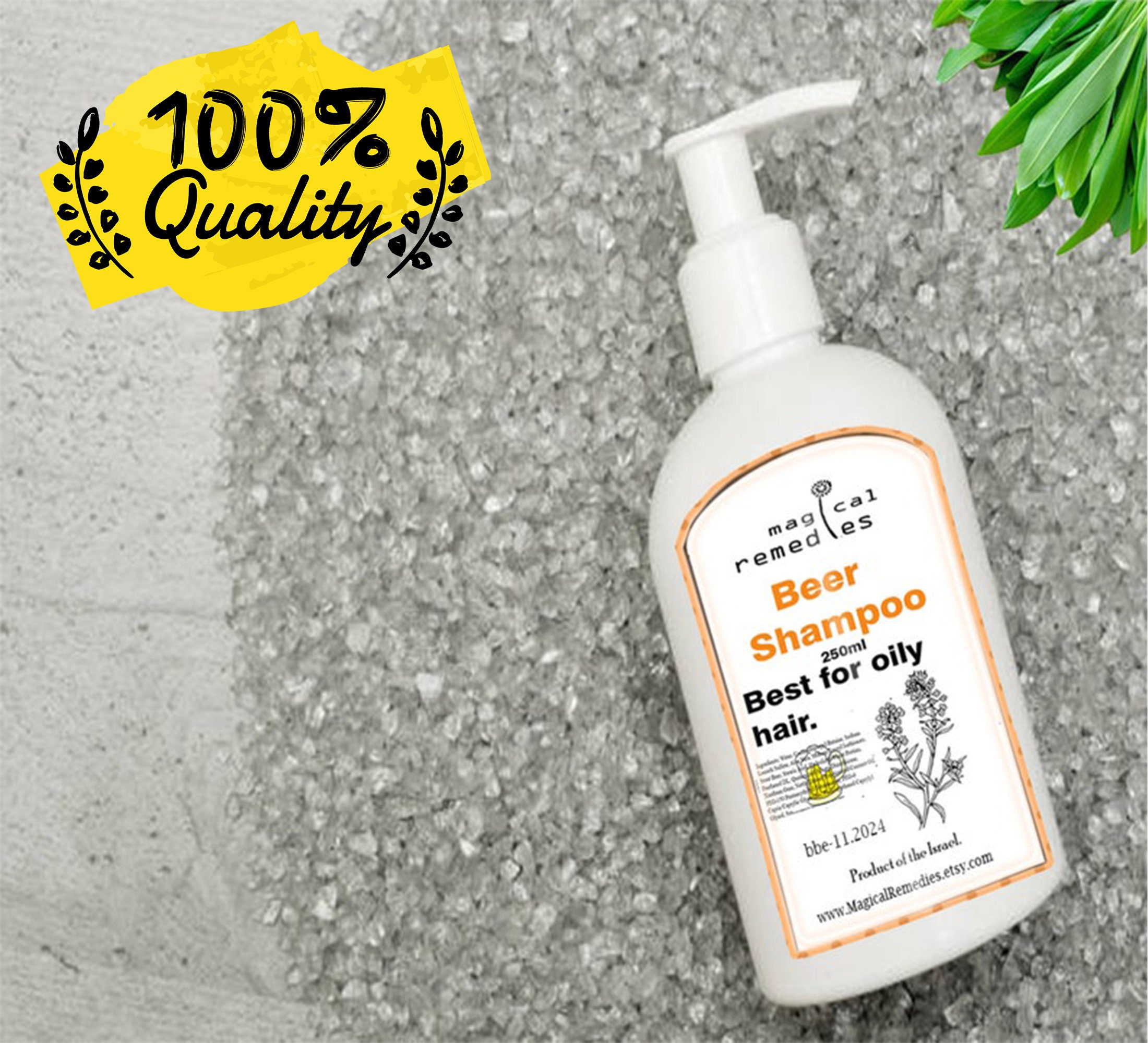 The Wheat Beer Shampoo.best for Oily Hair. Dandruff Scalp Etsy