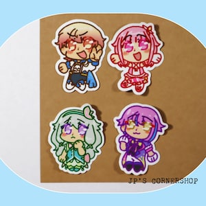 Project Sekai WonderlandsxShowtime - Vinyl Stickers