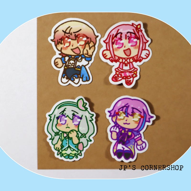 Pjsk Stickers - Etsy