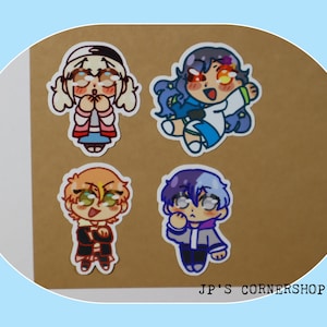 Project Sekai Vivid Bad Squad Stickers - Vinyl Stickers