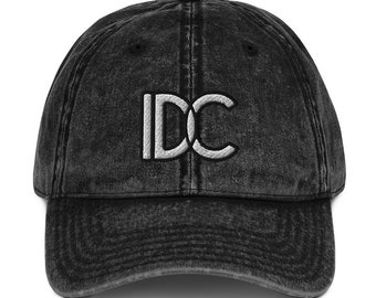 Vintage katoenen keper cap