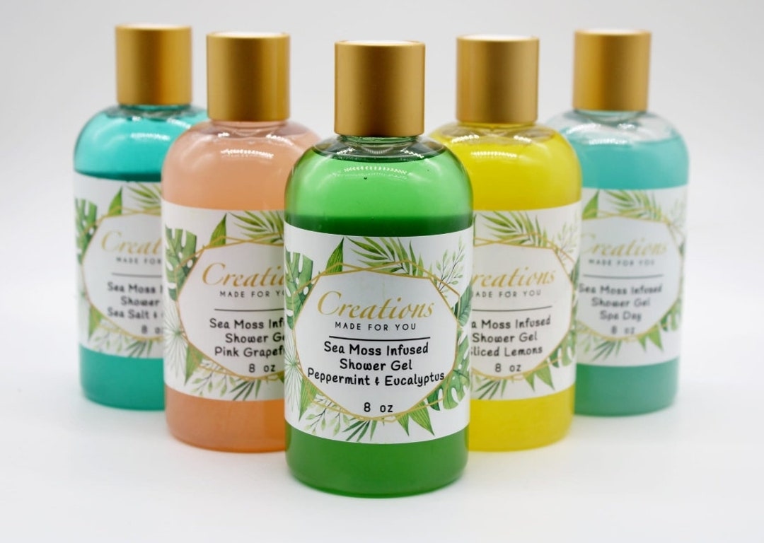 Sea Moss Shower Gel Etsy