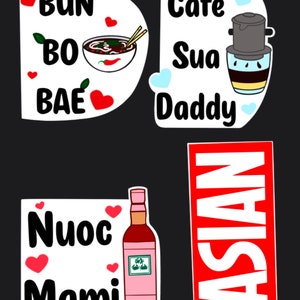 Asian stickers | Vietnamese stickers