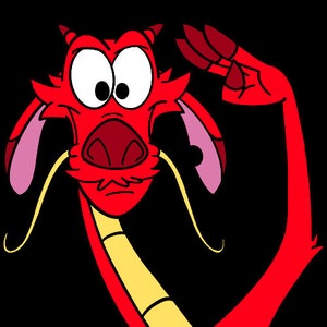 Salute Twitch Chat Emote Mushu
