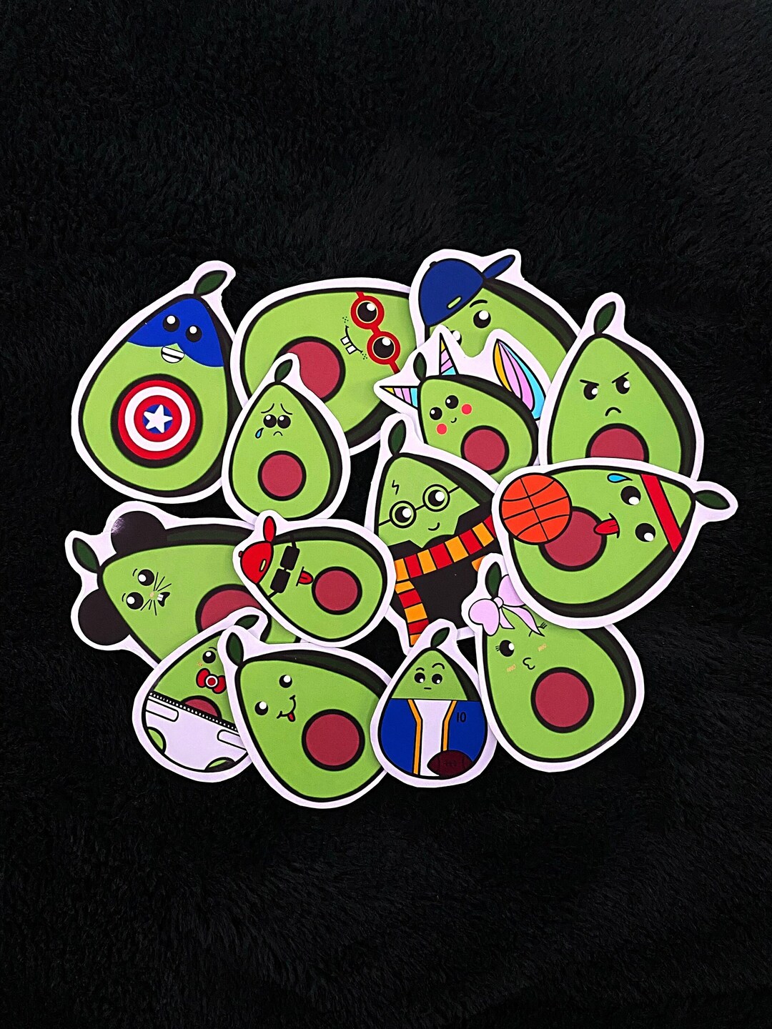 Avocado Sticker Set! - Etsy