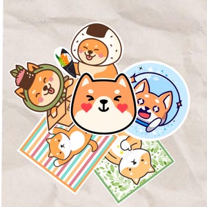 Shiba Inu Stickers