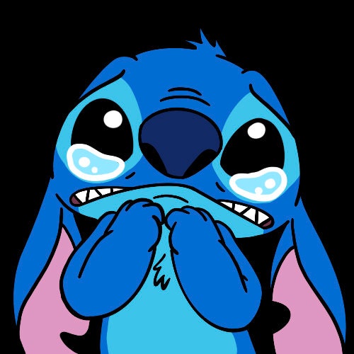 Stitch triste por Glendalizz69, triste pfp fondo de pantalla del