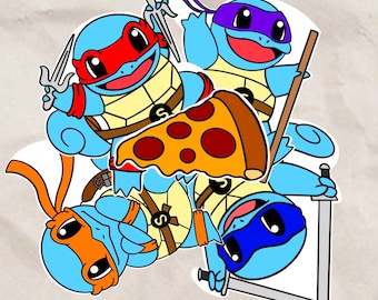 Turtles Ninja Stickers