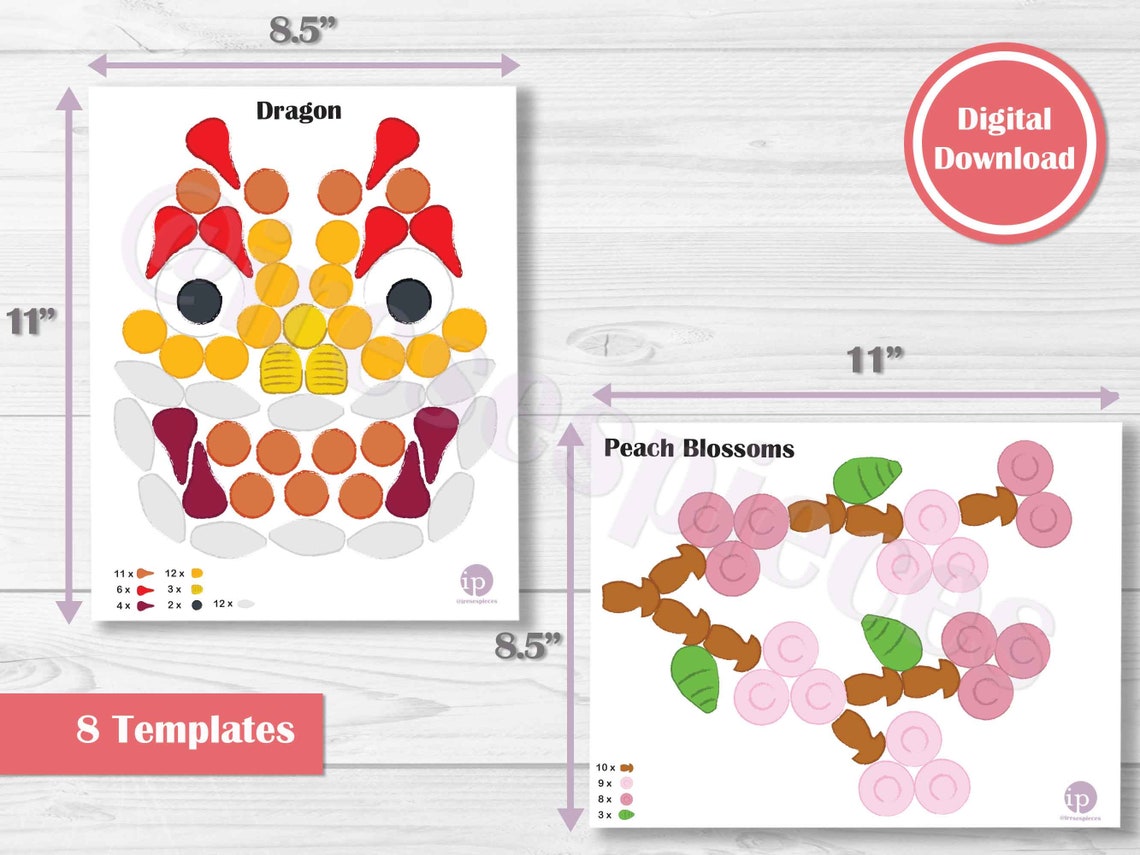 Grapat Pattern Grapat Mandala Loose Parts Template Cards - Open Ended Play - Wooden ...