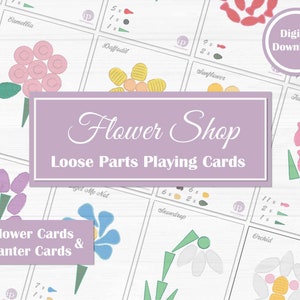 Bloemenwinkel, Mandala Grapat losse onderdelen sjabloonkaarten voor activiteiten, Moederdag peuter spelen