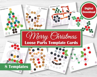 Mandala Grapat lose Teile Karten, offenes Spiel, lose Teile aus Holz, Musterstücke Spaß für Kleinkinder, Weihnachten, Weihnachtsgeschenk