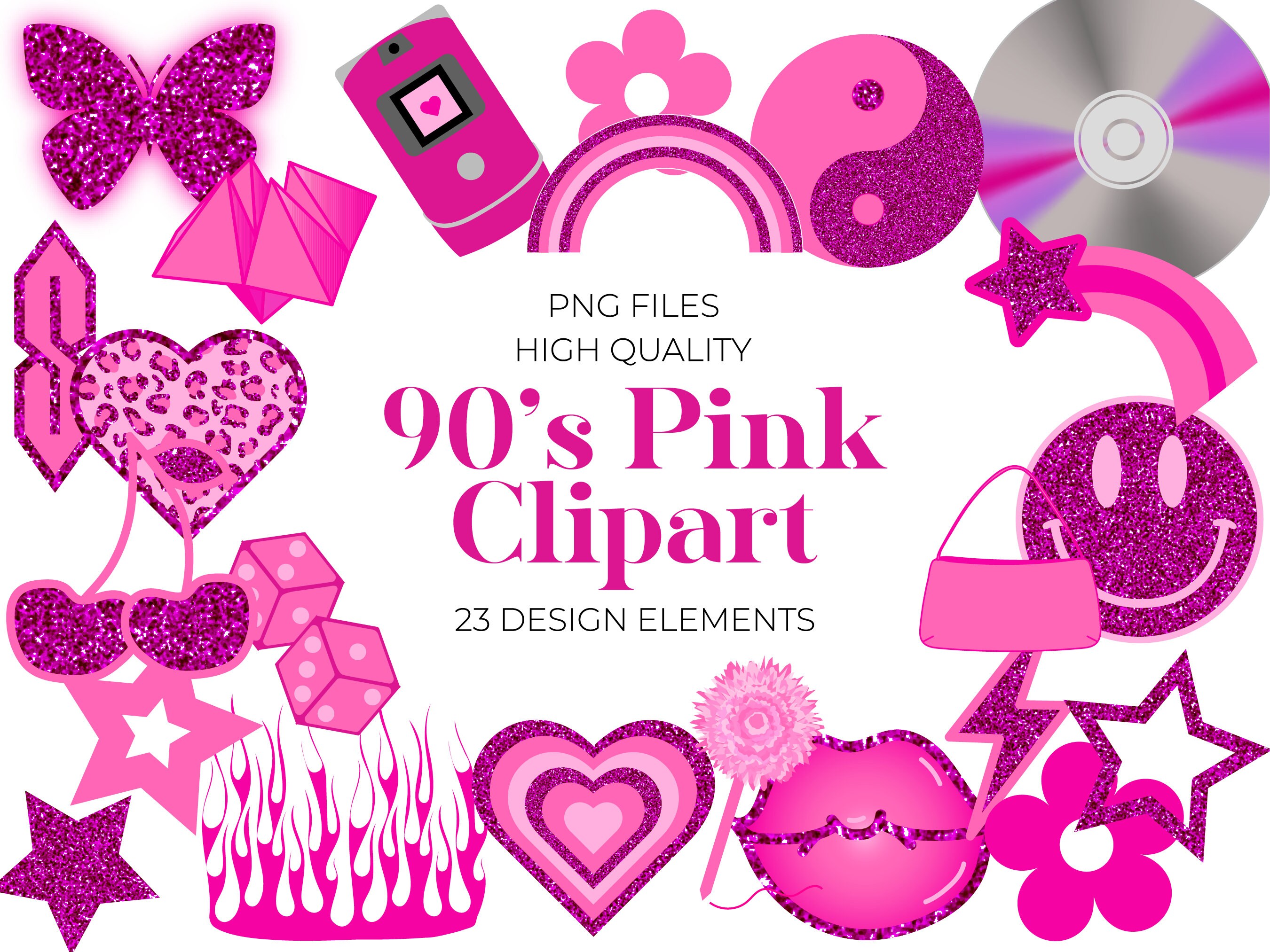 COMMERCIAL USE OK Y2k Png Y2k Clipart Y2k Clip Art Y2k Etsy Australia