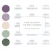 Color Palette for Website, Brand Palette, Color Palette Hex Codes ...
