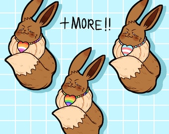 Pride Evoli-Aufkleber