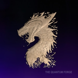 Dragon STL | 3D CNC STL File | Digital Download | vCarve Aspire Artcam Cut3d Carbide Fusion 360 | Wall Art | Wood Carving | DM010