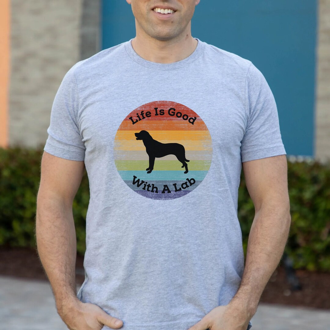 Labrador Retriever Shirts Black Lab Tshirt Lab Lover Tee Etsy