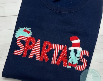 Seuss Inspired ADULT Unisex Sweatshirt