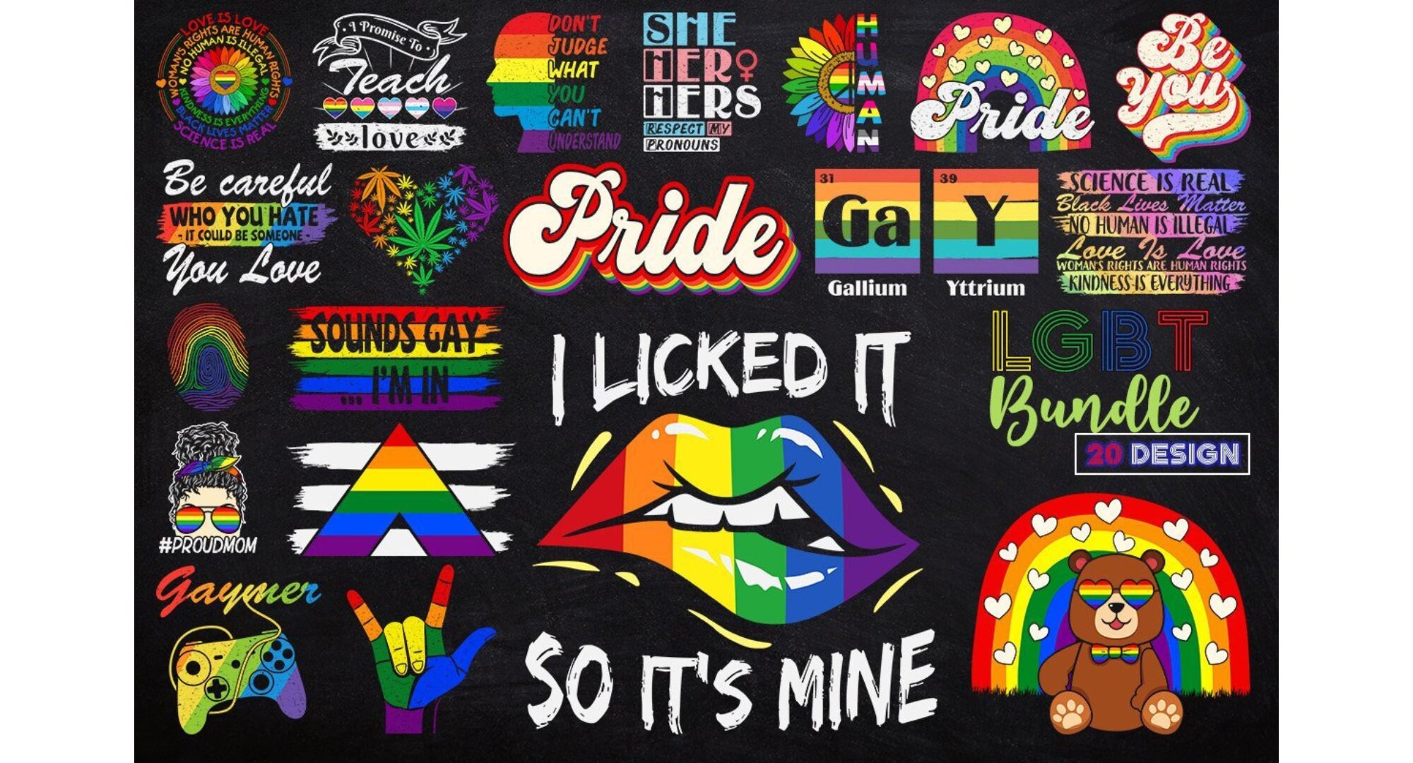 Pride 20 SVG Pack Lgbt SVG Pack LGBT Svg Gay Svg Honor - Etsy New Zealand
