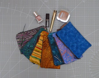 DIY Kit "Make-up bag with zipper" material pack cut to size